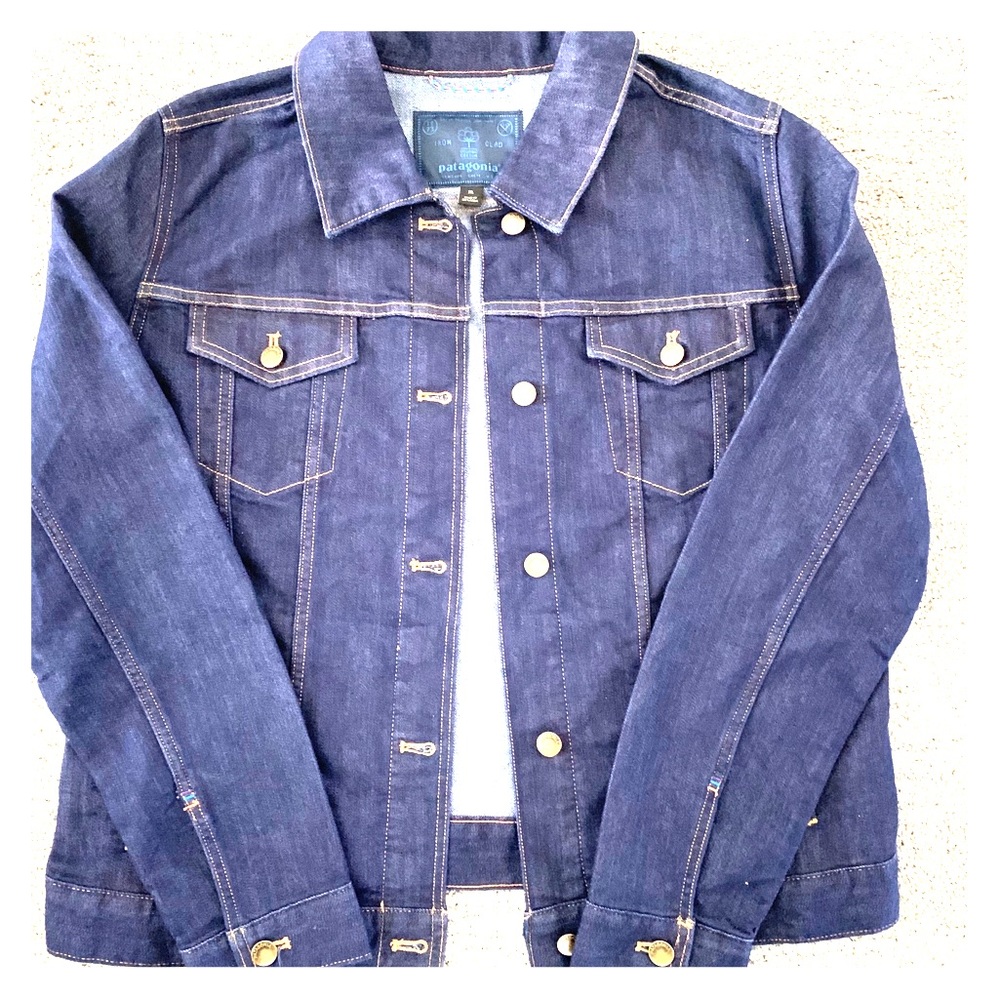 XL Patagonia Dark Jean Jacket
